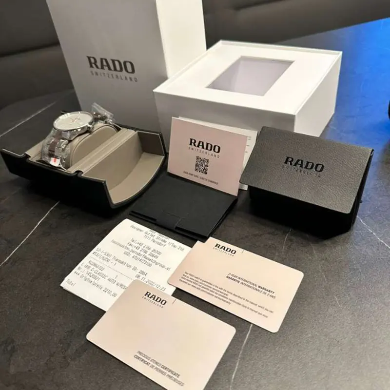 Rado Coupole Classic Automatic Silver Dial Men's Watch- R22878022